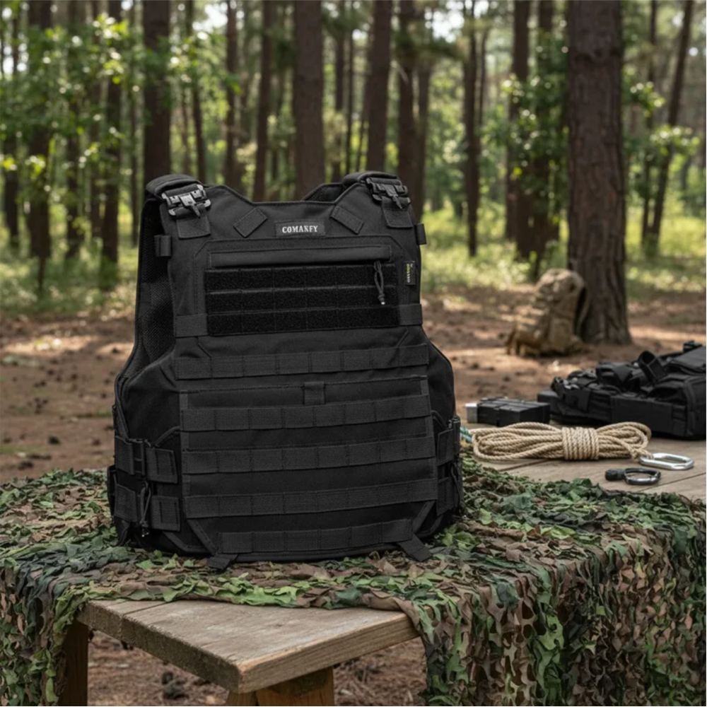 CAPA DE COLETE COMANFY® ARMOR IIIA - PRETO CAPA DE COLETE COMANFY® ARMOR IIIA - PRETO