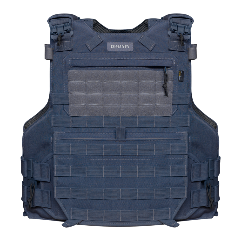 CAPA DE COLETE COMANFY® ARMOR IIIA - CINZA BANDEIRANTE CAPA DE COLETE COMANFY® ARMOR IIIA - CINZA BANDEIRANTE