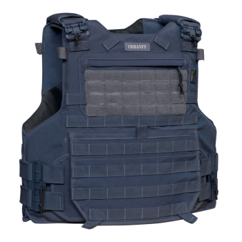 CAPA DE COLETE COMANFY® ARMOR IIIA - CINZA BANDEIRANTE PMESP CAPA DE COLETE COMANFY® ARMOR IIIA - CINZA BANDEIRANTE PMESP