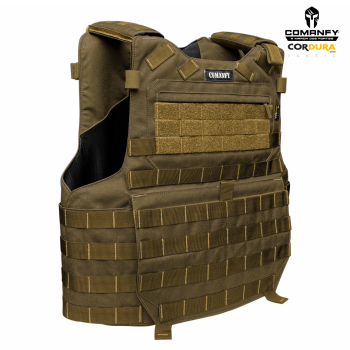 CAPA DE COLETE COMANFY® PREDADOR G5 IIIA - COYOTE CAPA DE COLETE COMANFY® PREDADOR G5 IIIA - COYOTE