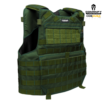CAPA DE COLETE COMANFY® PREDADOR G5 IIIA - VERDE MILITAR