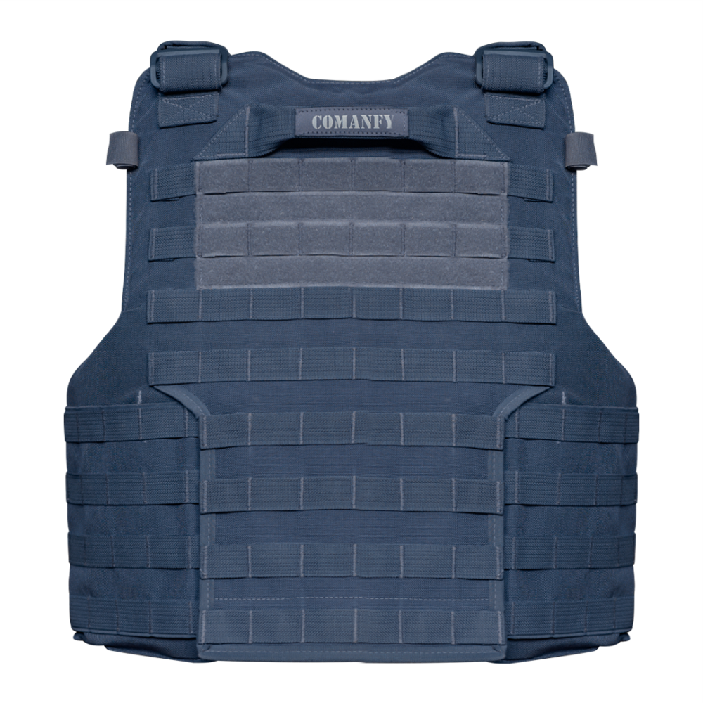 CAPA DE COLETE COMANFY® PREDADOR G5 IIIA - CINZA BANDEIRANTE CAPA DE COLETE COMANFY® PREDADOR G5 IIIA - CINZA BANDEIRANTE