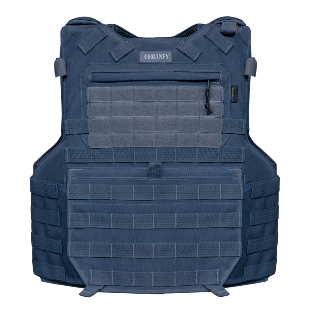 CAPA DE COLETE COMANFY® PREDADOR G5 IIIA - CINZA BANDEIRANTE CAPA DE COLETE COMANFY® PREDADOR G5 IIIA - CINZA BANDEIRANTE