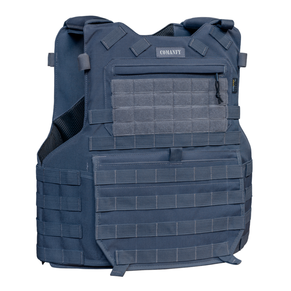 CAPA DE COLETE COMANFY® PREDADOR G5 IIIA - CINZA BANDEIRANTE CAPA DE COLETE COMANFY® PREDADOR G5 IIIA - CINZA BANDEIRANTE