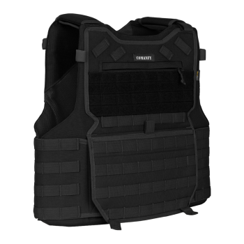 CAPA DE COLETE COMANFY® G6 IIIA - PRETO