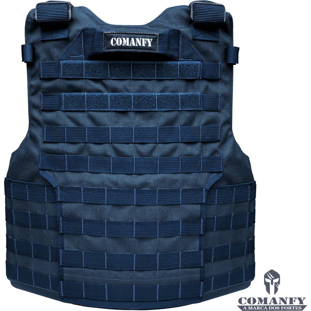 CAPA DE COLETE COMANFY COMMAND EM CORDURA® 1000D - DARK NAVY