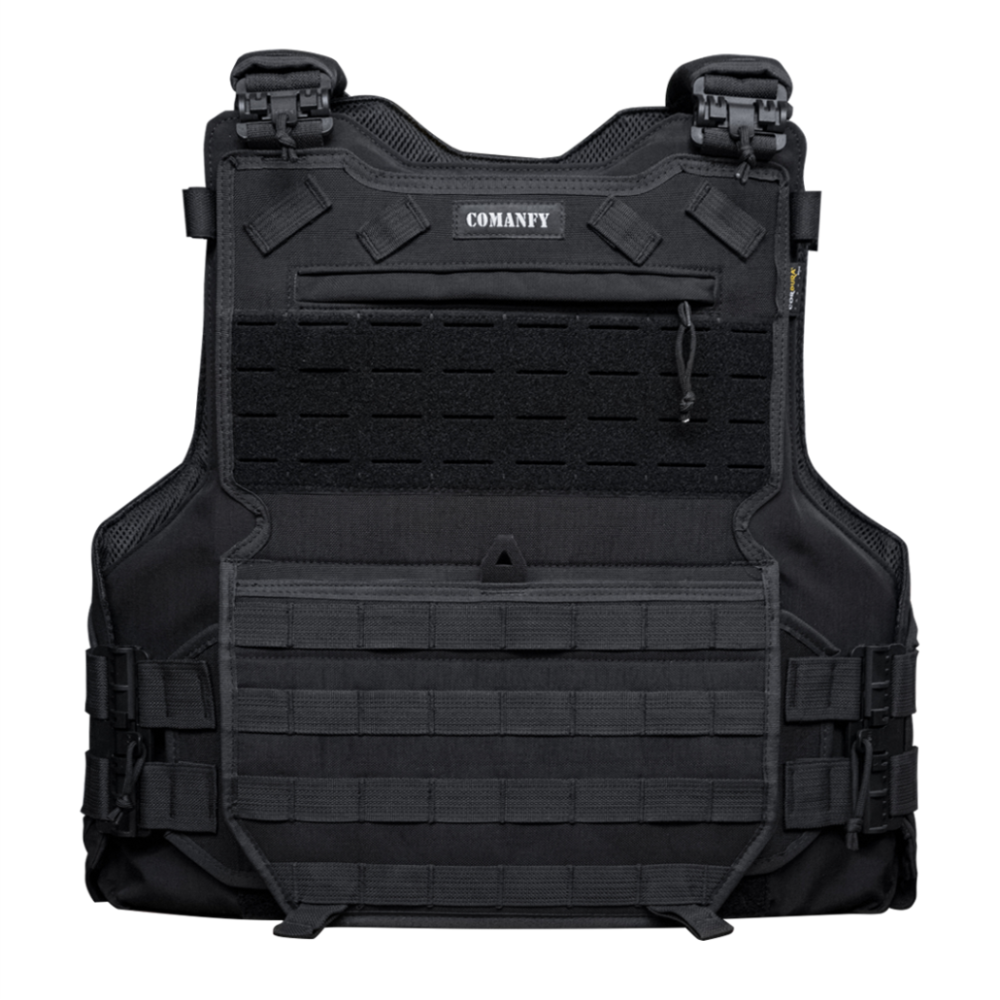 CAPA DE COLETE COMANFY® COMBAT IIIA - PRETO CAPA DE COLETE COMANFY® COMBAT IIIA - PRETO
