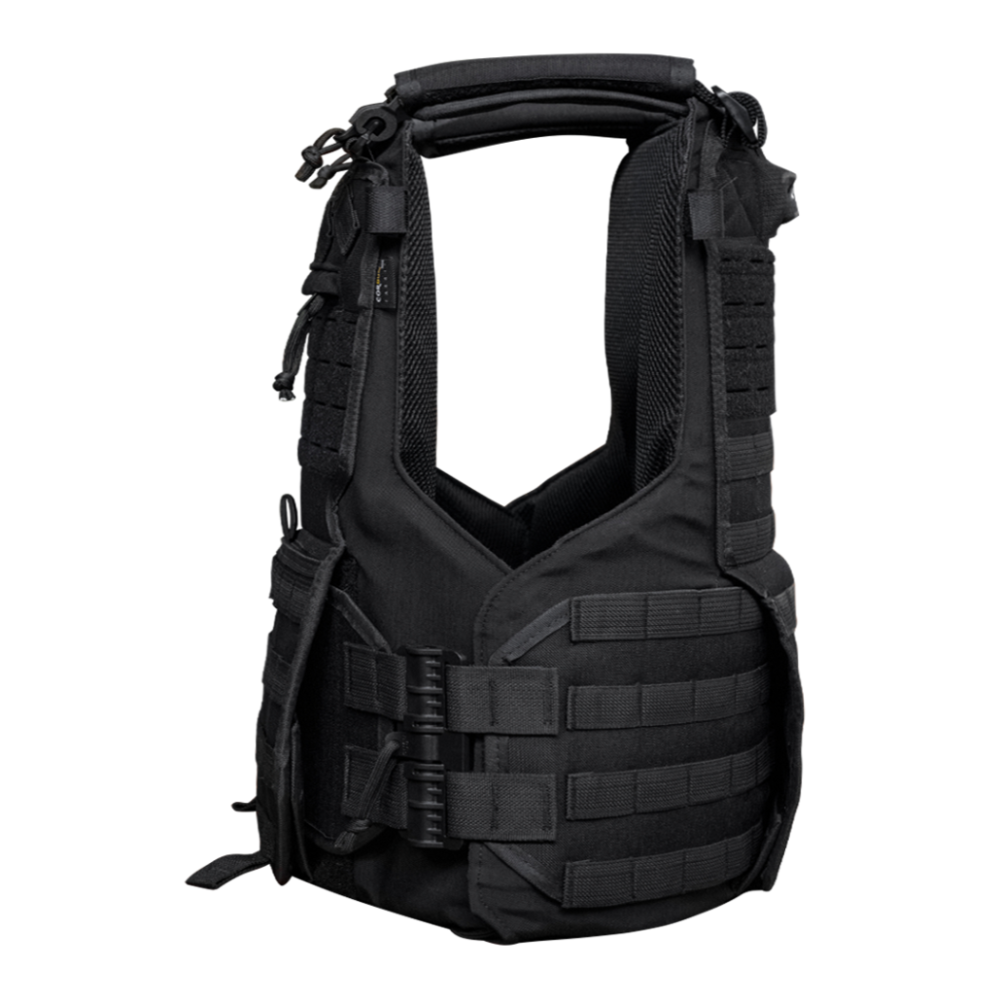 CAPA DE COLETE COMANFY® COMBAT IIIA - PRETO CAPA DE COLETE COMANFY® COMBAT IIIA - PRETO