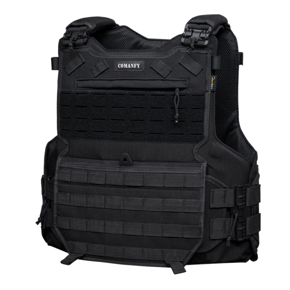 CAPA DE COLETE COMANFY® COMBAT IIIA - PRETO CAPA DE COLETE COMANFY® COMBAT IIIA - PRETO