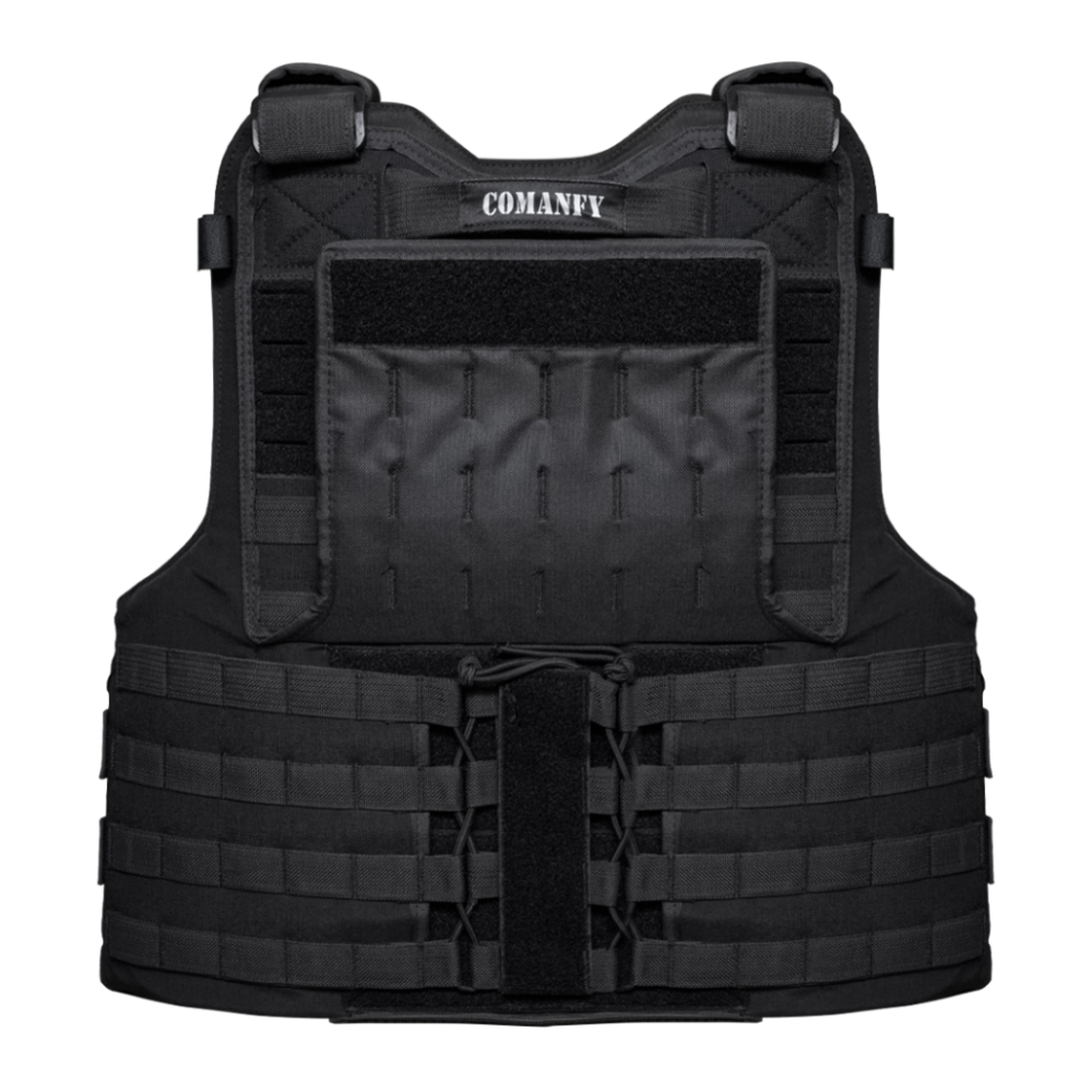 CAPA DE COLETE COMANFY® COMBAT IIIA - PRETO CAPA DE COLETE COMANFY® COMBAT IIIA - PRETO