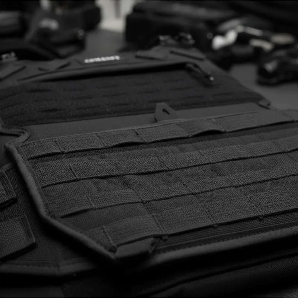 CAPA DE COLETE COMANFY® COMBAT IIIA - PRETO CAPA DE COLETE COMANFY® COMBAT IIIA - PRETO