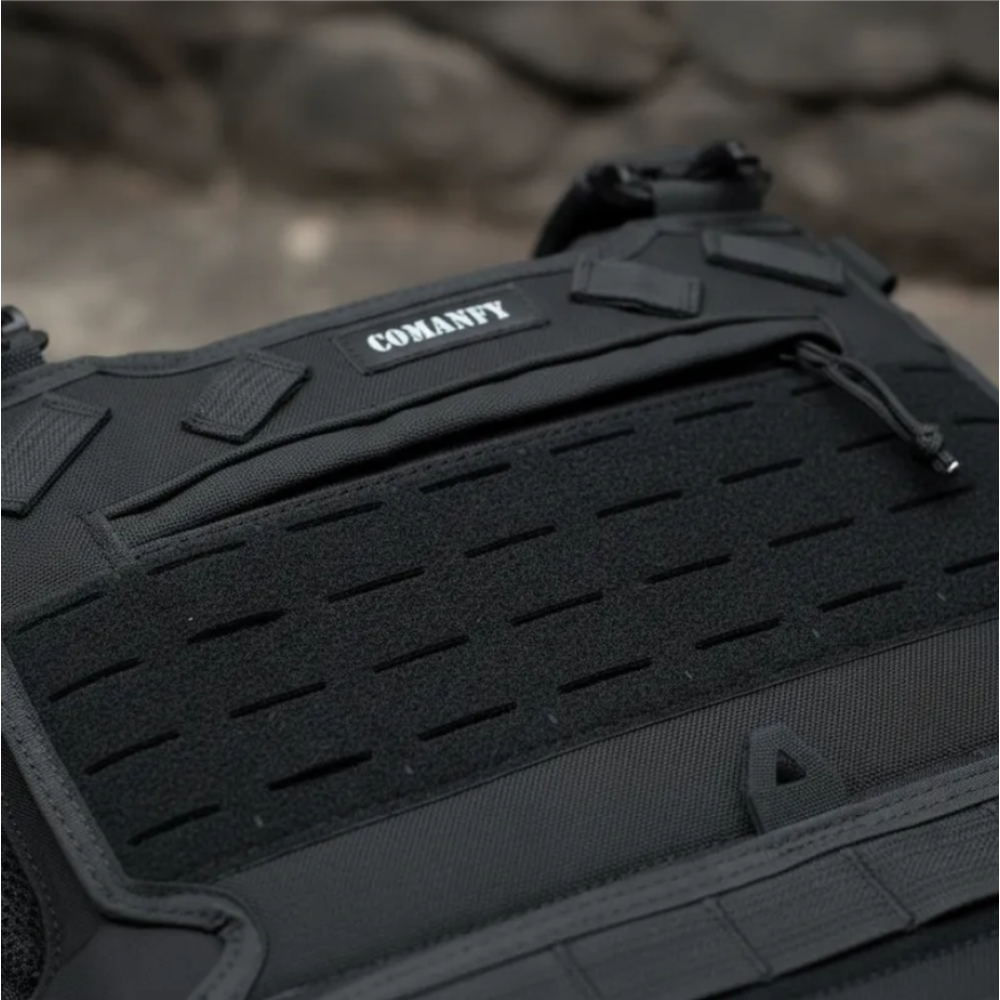 CAPA DE COLETE COMANFY® COMBAT IIIA - PRETO CAPA DE COLETE COMANFY® COMBAT IIIA - PRETO
