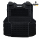 CAPA DE COLETE COMANFY® GLADIADOR LASER CUT - PRETO CAPA DE COLETE COMANFY® GLADIADOR LASER CUT - PRETO