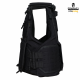 CAPA DE COLETE COMANFY® GLADIADOR LASER CUT - PRETO CAPA DE COLETE COMANFY® GLADIADOR LASER CUT - PRETO