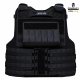 CAPA DE COLETE COMANFY® GLADIADOR LASER CUT - PRETO CAPA DE COLETE COMANFY® GLADIADOR LASER CUT - PRETO