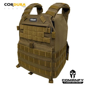 CAPA DE COLETE COMANFY® PLATE CARRIER - COYOTE