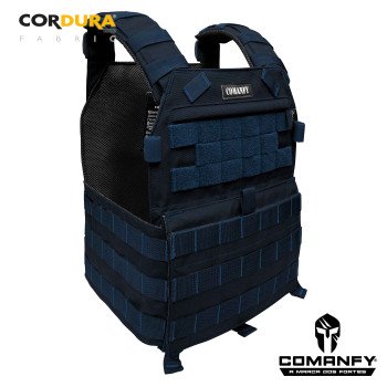 CAPA DE COLETE COMANFY® PLATE CARRIER - DARK NAVY