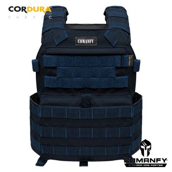 CAPA DE COLETE COMANFY® PLATE CARRIER - DARK NAVY CAPA DE COLETE COMANFY® PLATE CARRIER - DARK NAVY