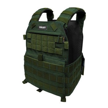 CAPA DE COLETE COMANFY® PLATE CARRIER - VERDE OLIVA