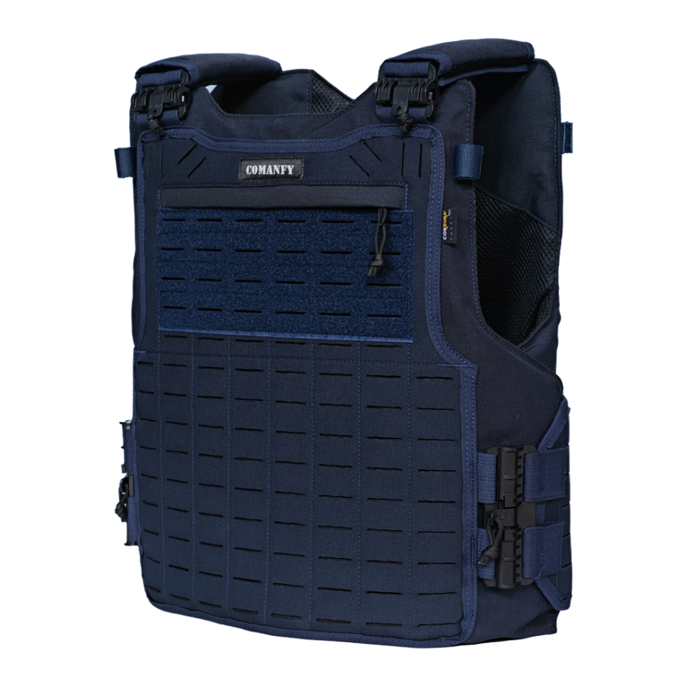 CAPA DE COLETE COMANFY® SPARTA LASER CUT -DARK NAVY