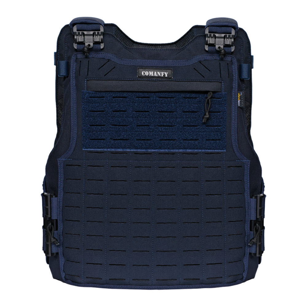 CAPA DE COLETE COMANFY® SPARTA LASER CUT -DARK NAVY