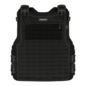 CAPA DE COLETE COMANFY® SPARTA LASER CUT - PRETO CAPA DE COLETE COMANFY® SPARTA LASER CUT - PRETO