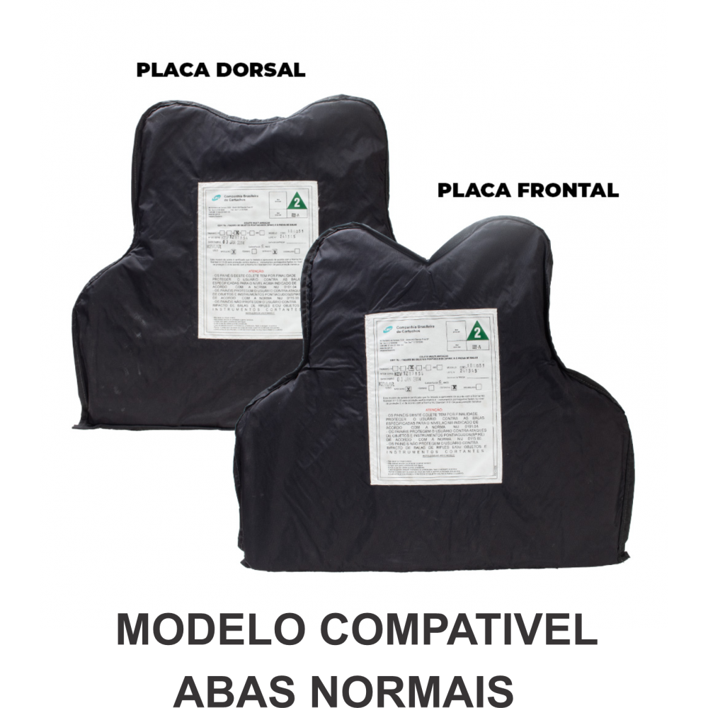 CAPA DE COLETE COMANFY BLACK ATTACK EM CORDURA® 1000D 