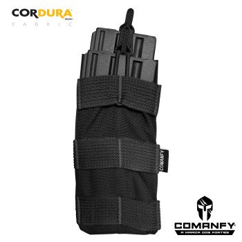PORTA CARREGADOR FZ 5.56 ELÁSTICO - PRETO