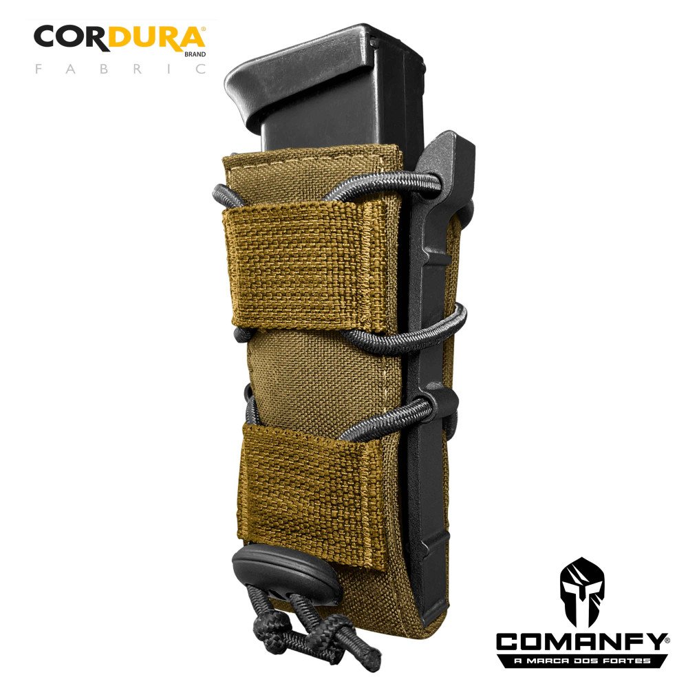 PORTA CARREGADOR FAST PISTOL - COYOTE